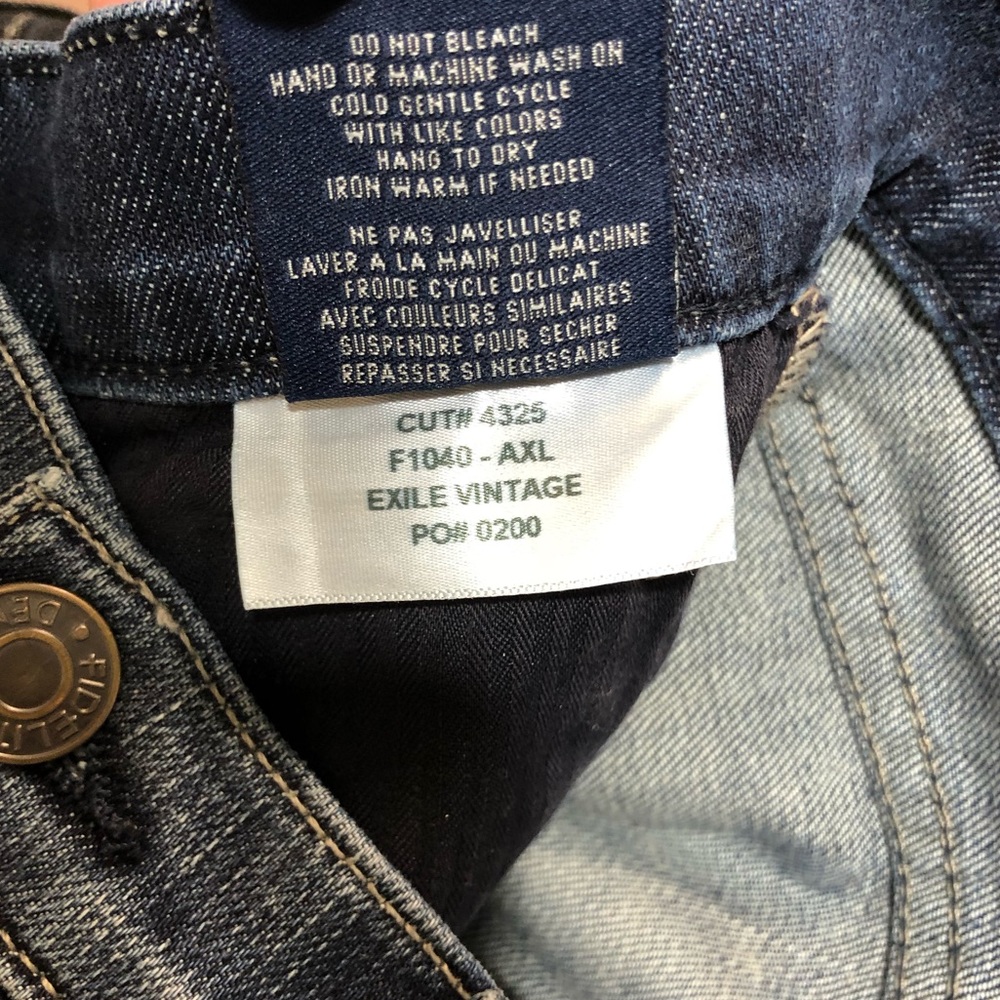 Fidelity AXL Girlfriend Jean Exile Vintage Sz 27 Medium Wash - Picture 16 of 16